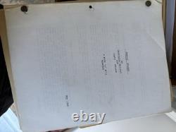 Vintage Original 16mm Film Reels Set Production Photo Album Signed Script & More