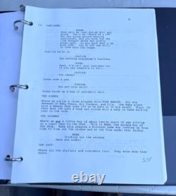 Vintage Poetice Justice by John Singleton Original Movie Script with Notes