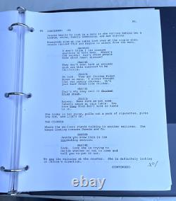 Vintage Poetice Justice by John Singleton Original Movie Script with Notes