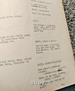 Vintage Set-Used Movie Script The Big Show 1936 Gene Autry ON SALE NOW