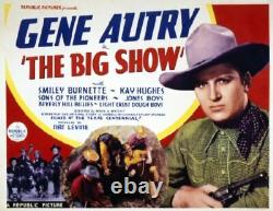 Vintage Set-Used Movie Script The Big Show 1936 Gene Autry ON SALE NOW