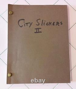 Vntg Hollywood Movie Script City Slickers II Curly's Gold 1993 Castle Rock Ent