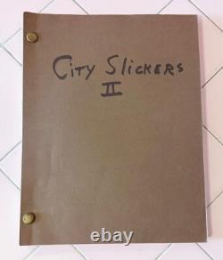 Vntg Hollywood Movie Script City Slickers II Curly's Gold 1993 Castle Rock Ent