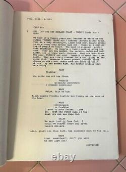 Vntg Hollywood Movie Script SPLASH 1983 Ron Howard Brian Grazer Tom Hanks Hannah