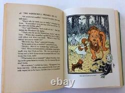 Vtg Rare 1939 The Wizard Of Oz Mgm Movie Edition Book With Original Dust Jacket