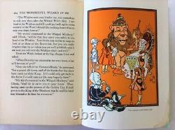 Vtg Rare 1939 The Wizard Of Oz Mgm Movie Edition Book With Original Dust Jacket