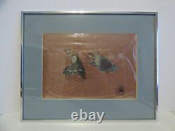 Vultures from The Jungle Book - Framed Signed Disney 1967 Movie Cel