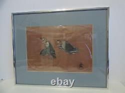 Vultures from The Jungle Book - Framed Signed Disney 1967 Movie Cel