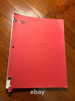 WALKING THE EDGE (aka Fare Game) ORIGINAL 1983 MOVIE SCRIPT Nancy Kwan RARE