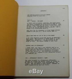 WESTWORLD / Michael Crichton 1973 Movie Script Screenplay, Sci Fi Thriller