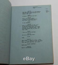 WESTWORLD / Michael Crichton 1973 Movie Script Screenplay, Sci Fi Thriller