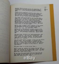 WESTWORLD / Michael Crichton 1973 Movie Script Screenplay, Sci Fi Thriller