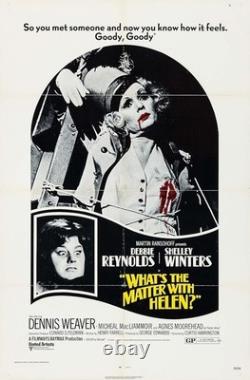 WHAT'S THE MATTER WITH HELEN / Henry Farrell 1970 Screenplay, horror film