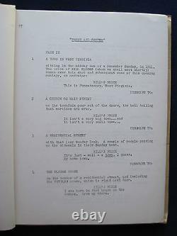 WHEN WILLIE COMES MARCHING HOME Original Script JOHN FORD Directed Film