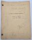 Wonder Man / Philip Rapp 1944 Screenplay, Danny Kaye, Musical Fantasy Film