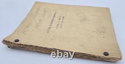 WONDER MAN / Philip Rapp 1944 Screenplay, Danny Kaye, Musical Fantasy film