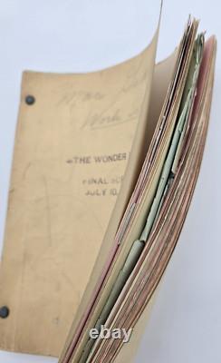 WONDER MAN / Philip Rapp 1944 Screenplay, Danny Kaye, Musical Fantasy film