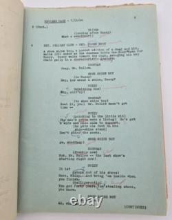 WONDER MAN / Philip Rapp 1944 Screenplay, Danny Kaye, Musical Fantasy film