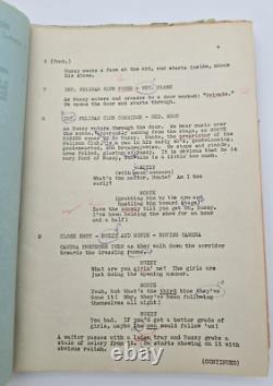 WONDER MAN / Philip Rapp 1944 Screenplay, Danny Kaye, Musical Fantasy film