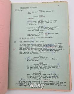 WONDER MAN / Philip Rapp 1944 Screenplay, Danny Kaye, Musical Fantasy film