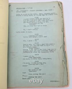 WONDER MAN / Philip Rapp 1944 Screenplay, Danny Kaye, Musical Fantasy film