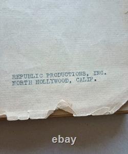 Wake of the Red Witch (1947) Original John Wayne Movie Script by Harry Brown