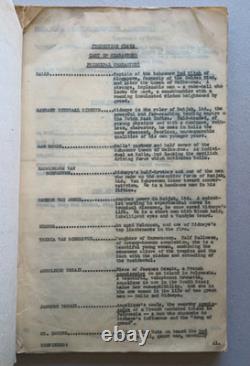 Wake of the Red Witch (1947) Original John Wayne Movie Script by Harry Brown