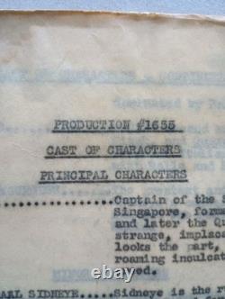 Wake of the Red Witch (1947) Original John Wayne Movie Script by Harry Brown