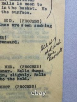 Wake of the Red Witch (1947) Original John Wayne Movie Script by Harry Brown