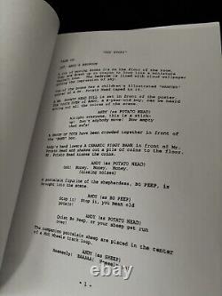 Walt DisneyT THE TOY STORY LEGACY Rare Script PIXAR COLLECTION Screenplay Set