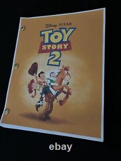 Walt DisneyT THE TOY STORY LEGACY Rare Script PIXAR COLLECTION Screenplay Set