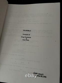 Walt DisneyT THE TOY STORY LEGACY Rare Script PIXAR COLLECTION Screenplay Set