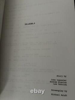 Walt DisneyT THE TOY STORY LEGACY Rare Script PIXAR COLLECTION Screenplay Set