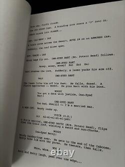 Walt DisneyT THE TOY STORY LEGACY Rare Script PIXAR COLLECTION Screenplay Set