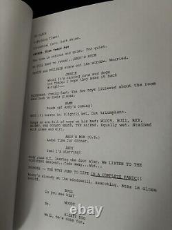 Walt DisneyT THE TOY STORY LEGACY Rare Script PIXAR COLLECTION Screenplay Set