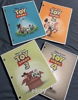 Walt DisneyT THE TOY STORY LEGACY Rare Script PIXAR COLLECTION Screenplay Set