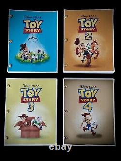 Walt DisneyT THE TOY STORY LEGACY Rare Script PIXAR COLLECTION Screenplay Set