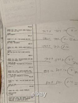 Walt Disney Flight Of The Navigator 1986 Combined Continuity Movie Script