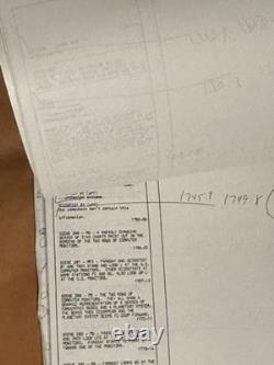 Walt Disney Flight Of The Navigator 1986 Combined Continuity Movie Script