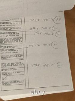 Walt Disney Flight Of The Navigator 1986 Combined Continuity Movie Script