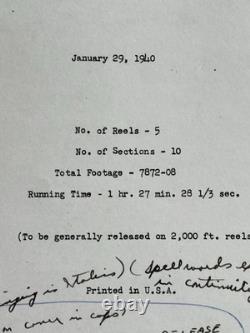 Walt Disney Pinocchio 1940 Combined Continuity Movie Script