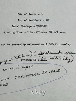 Walt Disney Pinocchio 1940 Combined Continuity Movie Script