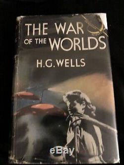 War Of The Worlds Movie Tie In Book With Original Dust Jacket George Pal Film