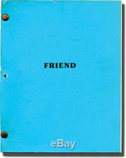 Wes Craven DEADLY FRIEND FRIEND Original screenplay for the 1986 film #129193
