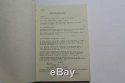 Where the Buffalo Roam 1979 Movie Script Bill Murray as Hunter S. Thompson