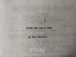 White Men Can't Jump by Ron Shelton First Draft Movie Script 1/25/1991