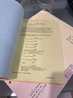 White Palace Original Movie Script Screenplay, Susan Sarandon Movie Prop 1990