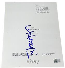 Whoopi Goldberg Signed Autograph Ghost Full Movie Script Screenplay Beckett BAS