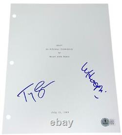 Whoopi Goldberg Tony Goldwyn Signed Auto Ghost Movie Script Screenplay Beckett