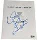 Willem Dafoe Signed Autograph Spider-man Full Movie Script Screenplay Beckett